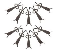 Cabilock 10pcs Cat Eye Nail Magnet Kit with Y-shaped and Heart-shaped Zinc Alloy Tools for Creating Stunning 3d Gel Polish Effects, Easy to Use Magnetic Nail Art DIY Accessories for Home