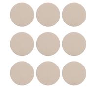 Cabilock 10pcs Ceramic Aquarium Coral Rack 85mm round Coral Propagation Base Tiles with Large Space for Growth and Abrasion Resistant Support for Marine Fish Tanks