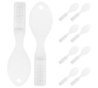 Cabilock 10pcs Compact Prison Toothbrush with Supervision Code Ergonomic Soft Bristle Brushes for Safe Use in Detention and Mental Health Facilities Portable Household Teeth Cleaning Tools