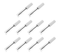 Cabilock 10Pcs Empty Mascara Tubes with Wand for Castor Oil Application Lightweight Eyelash Brush Containers Portable Makeup Tools for Travel and Daily Use