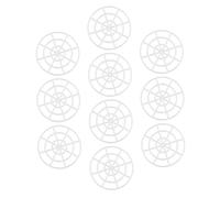 Cabilock 10pcs Fermentation Press Plates for Vegetable Pickling and Sauerkraut Making Compact Pickle Jar Press Tool for Home Kitchen and Outdoor Use