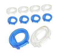 Cabilock 10pcs Flexible Drain Cleaner Hooks with Ergonomic Handles for Kitchen and Bathroom Sink Hair Removal Multipurpose Sewer Cleaning Tool for Unclogging Shower and Bathtub Pipes