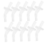 Cabilock 10PCS Food-Grade Silicone Bite Valve Replacement for Water Bottles Easy to Install and Clean Lid Spout Caps Safe and Mouthpiece for Boy Girl Sippy Cups