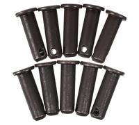 Cabilock 10pcs Heavy-duty Forklift Mast Chain Joint Pins Precision Forklift Locking Pins for Secure Mast Chain Connections Replacement Fasteners for Warehouse and Logistics Operations