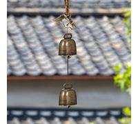 Cabilock 10pcs Iron Decorative Bells: Small Metal Cow Bells For Grazing Animals Sheep Horses Cattle Clear Sound Farm Rustic Christmas Decoration Outdoor Use