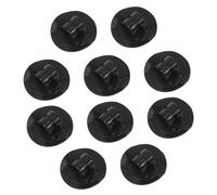 Cabilock 10PCS Kayak Motor Mount Buckle Plastic Engine Bracket Angle Motor Support Holder for Inflatable Canoe Boat Black