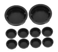Cabilock 10pcs Large Plastic Bung Caps for Drums Oil Drum Plugs with Wide Seal Cover Leak-resistant Barrel Caps for Water and Chemical Storage Reusable Heavy-duty Sealing Covers