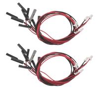 Cabilock 10pcs Male to Female Terminal Connection Lines for Circuit Board Assembly Pin Electrical Wire Connectors with Electromagnetic Shielding High Temperature Resistant Wiring Blocks for