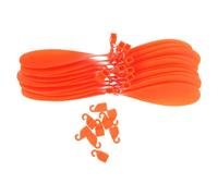 Cabilock 10pcs Model Plane Propeller Parts Kit for Educational Science Projects Compatible with Thunderbird Glider and Tiger Helicopter Optimized Aerodynamics and Powerful Thrust