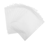 Cabilock 10pcs Music Folders for Sheet Music Plastic A4 Replaceable Pages Lightweight Portable Score Binder Inner Sleeves for Personal Practice and Concerts