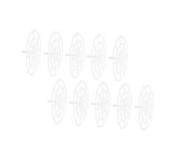 Cabilock 10pcs Plastic Fermentation Weights Mesh Press Plates for Pickling and Fermenting Vegetables Fruits Lightweight Pickle Press Tool for Home Kitchen Use