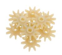 Cabilock 10pcs Plastic Gear Replacement for Bubble Gum Machines Candy Dispenser Repair Parts with Motor Compatibility Easy Installation for Coin Operated Vending Gumball Units