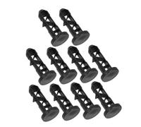 Cabilock 10pcs Plastic Trash Can Latch Pins for Wheelie Bins Easy Install Outdoor Garbage Can Lid Connectors Secure Bin Hinges for Backyard Waste Management