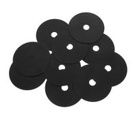 Cabilock 10pcs Round Iron Lamp Socket Washer Rings for Floor Lamps and Light Fixtures Versatile Light Accessories and Home Decor Vintage Elegant Style