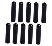 Cabilock 10pcs Rubber Caps for Liquor and Oil Bottles Non Drip Pourer Covers Protective Dustproof Seal for Wine Vinegar and Syrup Bottles Suitable for Home Bar and Restaurant Use
