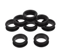 Cabilock 10pcs Scissor Protective Finger Rings Anti-Skid Scissor Finger Ring Protect from Excessive Wear Non-Slip Silicone for Pet Grooming Scissors and Hairdressing Scissors for Friends