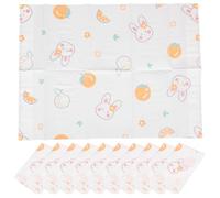 Cabilock 10pcs Self-adhesive Disposable Placemats for Boy Girl Portable Travel Dining Mats Oil-resistant Table Protectors for Mealtime
