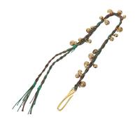 Cabilock 10pcs Small Cymbal Jingle Bells Set for Drum Kits Hi-hat Sizzler Ride Cymbal Bells Percussion Effect Accessory for Jazz Bands Music Practice and Studio Sessions