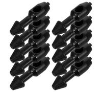 Cabilock 10pcs Spearfishing Rubber Band Inserts Reinforced Plastic Stabilizer, Saltwater-resistant Spearfishing Accessory for Underwater Fishing Gear Repair and Smooth Shooting