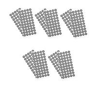 Cabilock 10sheets Scanning Markers Reflective Points for Scanner Reference Markers High Visibility for Home Studio Use