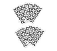 Cabilock 1100pcs High Reflectivity Scanner Reference Markers Reusable Reflective Points for Precise Optical Tracking in Construction Artifact Preservation and Architectural Measurement