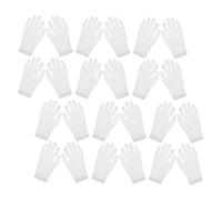 Cabilock 12 Pairs Pure Cotton Gloves for Adults Moisturizing Overnight Gloves for Dry Hands for Men and Women Autumn Winter Use