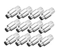 Cabilock 12 Pcs Bike Valve Wheel Lights LED Spoke Lamps for Bicycle Shockproof Colorful Tire Lights Easy Installation for Night Riding Safety