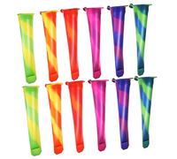 Cabilock 12 Pcs Silicone Ice Cream Molds with Multiple Compartments Food Grade Popsicle Moulds for Adults Reusable Ice Lolly Maker for Yogurt Chocolates and Desserts