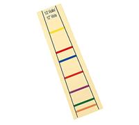 Cabilock 12" Viola Fret Guide Label Fingerboard Sticker Light Yellow for Beginner Practice Learning Accessory Musical Instrument Parts