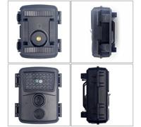 Cabilock 1200mp Waterproof Hunting Camera 1080p Infrared Induction Night Vision Outdoor Detection Camcorder Black (no Battery)