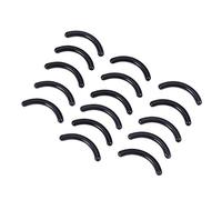 Cabilock 120pcs Black Silicone Eyelash Curler Replacement Pads with High Elasticity and Fit, Sturdy Eyelash Curler Cushions for Ladies and Women Makeup Tools