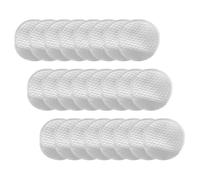 Cabilock 120pcs Soft Non-woven Fabric Makeup Remover Pads for Sensitive Skin, round Lint-free Face Cleaning Pads with Finger Pocket, for Daily Use the Go Makeup Removal