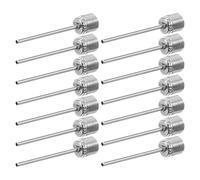 Cabilock 120pcs Stainless Steel Ball Pump Needles Leak-resistant Inflation Pins for Football Basketball Volleyball Sports Balls Fit Portable Air Pump Accessories