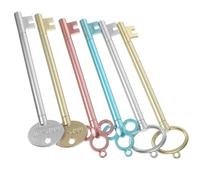 Cabilock 12pcs Antique Key Shaped Portable Gel Pen for Students Writing