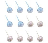 Cabilock 12pcs Christmas Candy Box Pendant Tinplate Box Candy Case for Party Small for Christmas for Presents