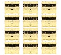 Cabilock 12pcs European-style Wedding Favor Boxes Mini Treasure Candy Boxes for Wedding Anniversary Birthday Party Favor Treat Case for Candy and Mini Vintage Treasure Storage