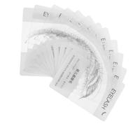 Cabilock 12pcs Eyelash Trial Card with Classic Styles Portable False Lash Display Holder for Professional Lash Try for Salon and Makeup Practice