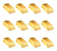 Cabilock 12pcs Graduation Season Gold Bar Shape Candy Packing Boxes Paper Small Packaging Supplies for Dessert Packing and Festival Party Multi-purpose Biscuit Box