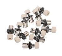 Cabilock 12pcs Metal Sewing Machine Thread Tension Regulators and Clips Set Sewing Machine Attachments for Industrial and Household Use Thread Holder Spare Parts for DIY Projects