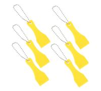 Cabilock 12pcs Plaque Cleaning Tool Plastic Lottery Ticket Scratch Off Tool Sticker Remover