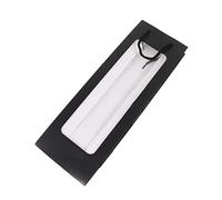 Cabilock 12pcs Red Wine Bag Kraft Paper Bag Wine Handbag Bottle Carrier Handle for Christmas Party Favors