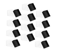 Cabilock 12pcs Specimen Storage Boxes Made of Sturdy Ps Material, Easy to Clean for Collection and Small Items Storage, Display Cubes for Home and Office