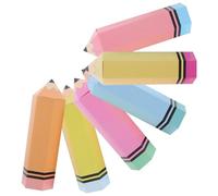Cabilock 12sets Back to School Decorations Pencil Shaped Boxes Made of Sturdy Paper Practical and Smooth Paper Candy Packing Box for Classroom Parties and First Day of School