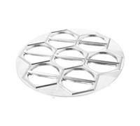 Cabilock 14-Cavity Dumpling Maker Mold Professional Aluminum Alloy Kitchen Essential Multi-Hole Empanada Press for Home Cooking for Making Dumplings and Ravioli