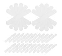 Cabilock 150pcs Hat Brim Dirt Protector Sweat Liner for Caps Absorbing Pads Prevents Makeup Transfer Hat Inserts to Make Smaller Sizing Tape for Baseball Golf Cap Men Women Edge Sweatband