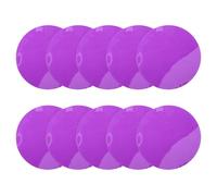 Cabilock 15pcs Changing Light Stickers Self-adhesive Changing Film Warm Light Gel Filters for Led Stage Party Decoration