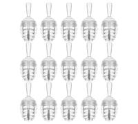 Cabilock 15pcs Honeycomb Shaped Lip Gloss Container Lip Balms Tube for Boys and Girls