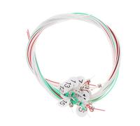 Cabilock 15pcs Metal Lyre Harp Strings Replacement Musical Instrument Accessories for Beginners Professionals Bands