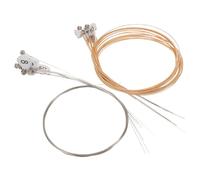 Cabilock 16-String Lyre Harp Replacement Metal Strings Set - Steel Harp Strings Accessories for Musical Instrument Maintenance and Festival Performance