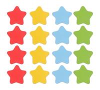 Cabilock 160 Pcs Small Star Magnets Set, Colorful Magnetic Decorations for Refrigerator and Whiteboard, Motivational Reward Magnets for School Competitions, Blue Green Red Yellow